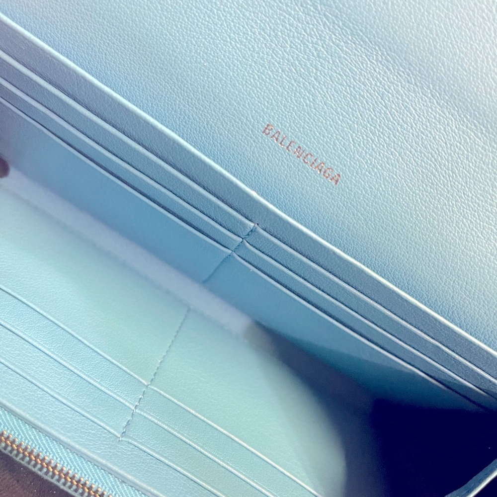 Balenciaga Envelope Wallet (Sky Blue) - Picture 5 of 5